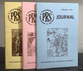 MANLY P. HALL, PHILOSOPHICAL RESEARCH SOCIETY JOURNAL - 3 (of 4) Issues, 1975