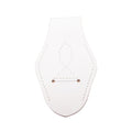 Marine Corps Sword Frog: NCO - white cowhide leather