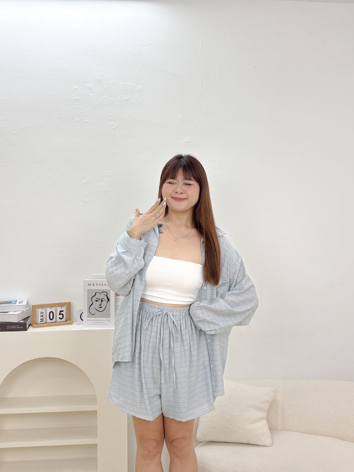 Marsha Striped Setwear (Blue)