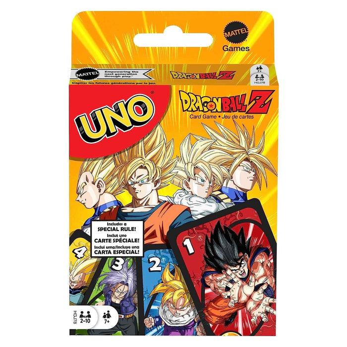 Mattel Games HGJ78 Uno Dragonball Z