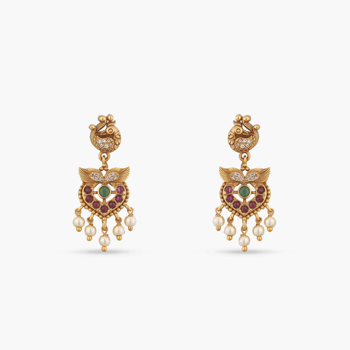 Mayuri Antique Drop Earrings