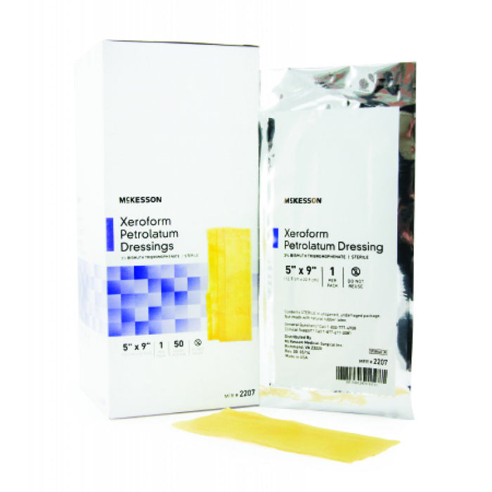 McKesson 2207 Xeroform Petrolatum Dressing Box of 50