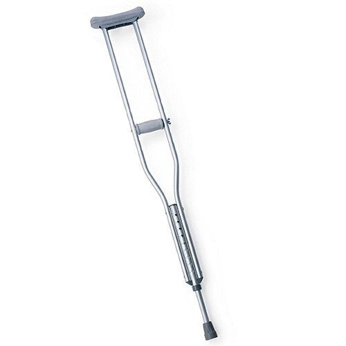 Medline MDS80534HW Underarm Crutch Push Button case of 2