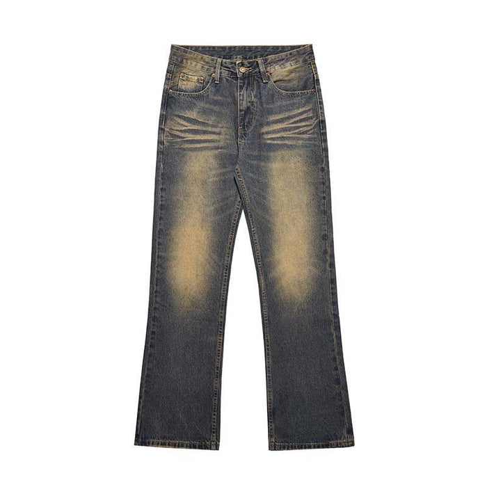 Men's All-match Leisure Washed-out Jeans