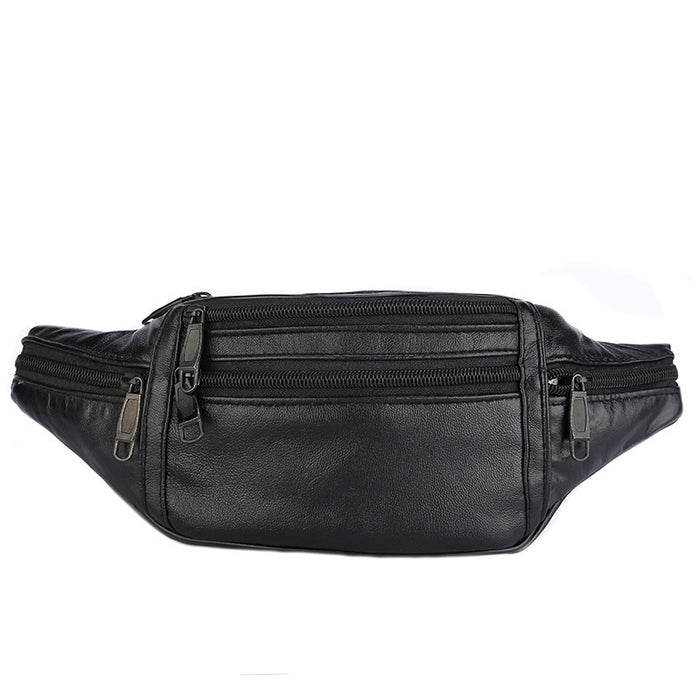 Men's Business Multi-layer Outdoor Sports Waterproof Chest Bag