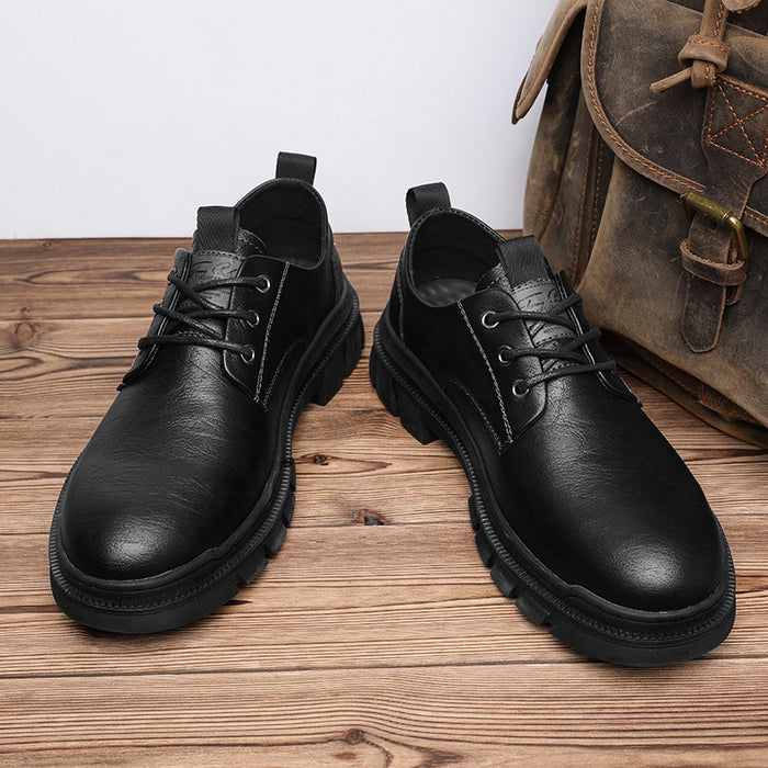Men's Leather Shoes Height Increasing Insole 6cm