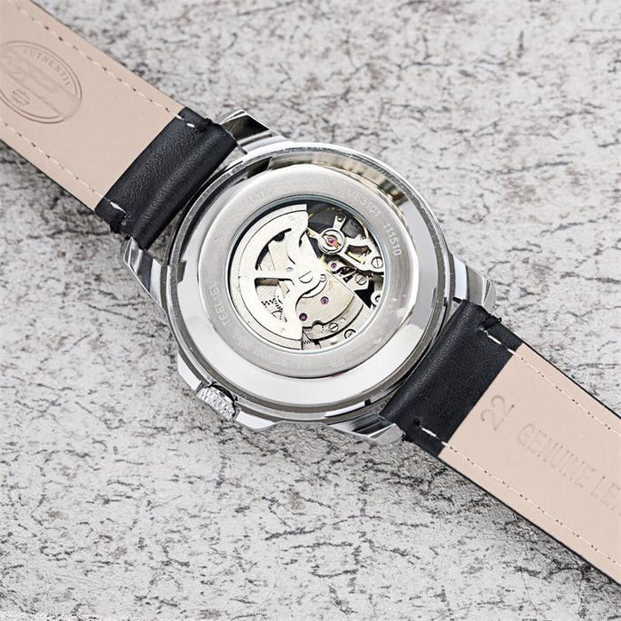 Men's Transparent Mechanical Automatic Casual Watch