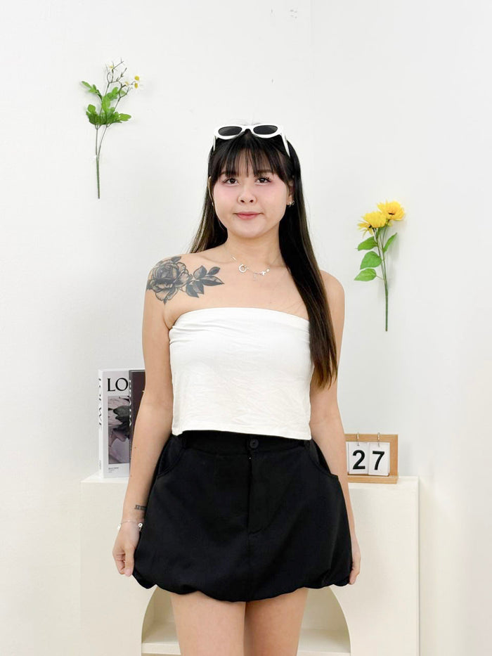 Monette Bubble Skort (Black)