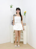 Monette Bubble Skort (White)