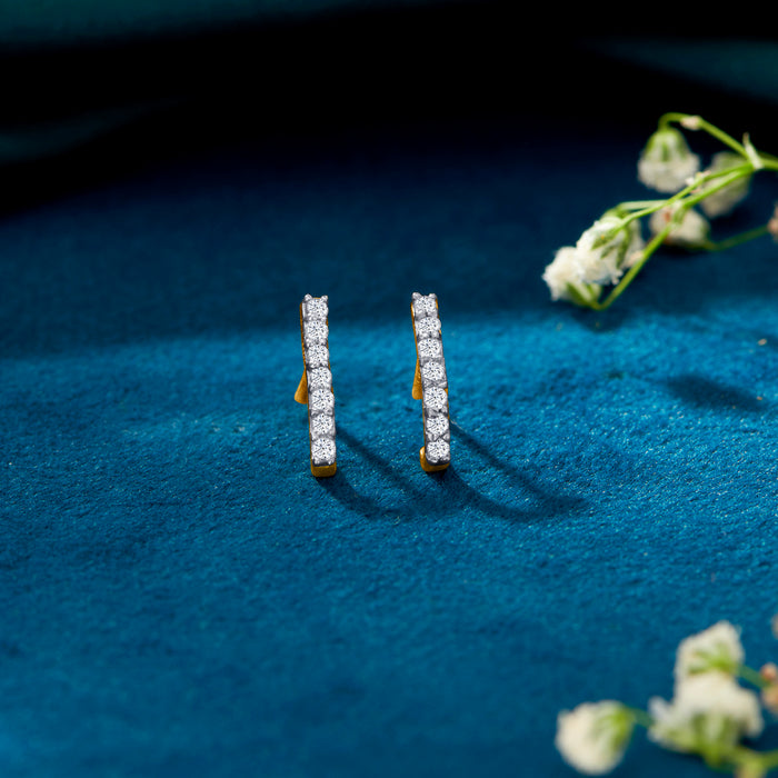 Munchkins Yellow Gold Kids Earring
