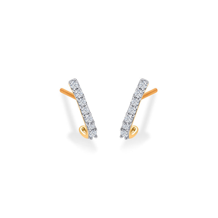 Munchkins Yellow Gold Kids Earring