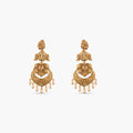 Myra Antique Floral Chandbali Earrings