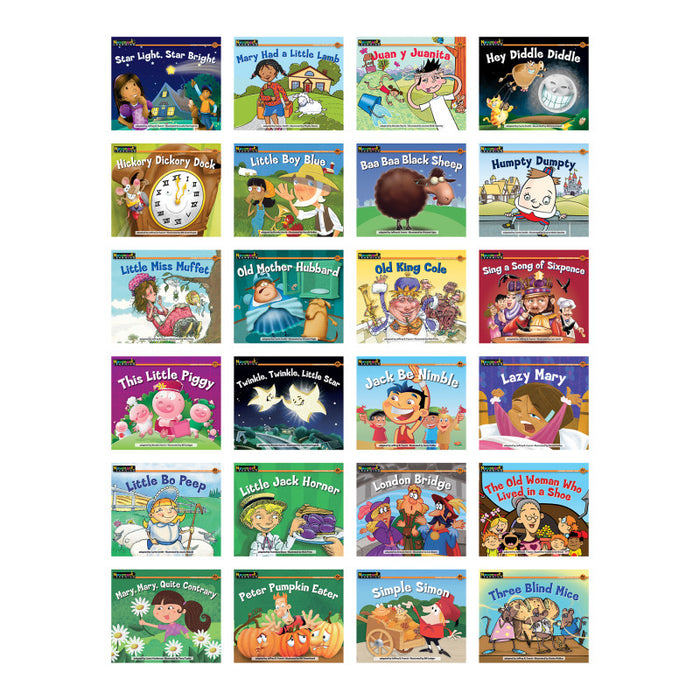 Newmark Learning Rising Readers Nursery Rhyme Tales Sets 1 & 2 (NL 1065)
