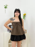 Nouvelle Bow Top (Brown)