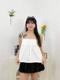 Nouvelle Bow Top (White)