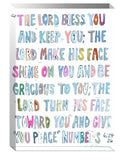 Chelsea McShane Art Numbers Pink 5x7 Acrylic Block