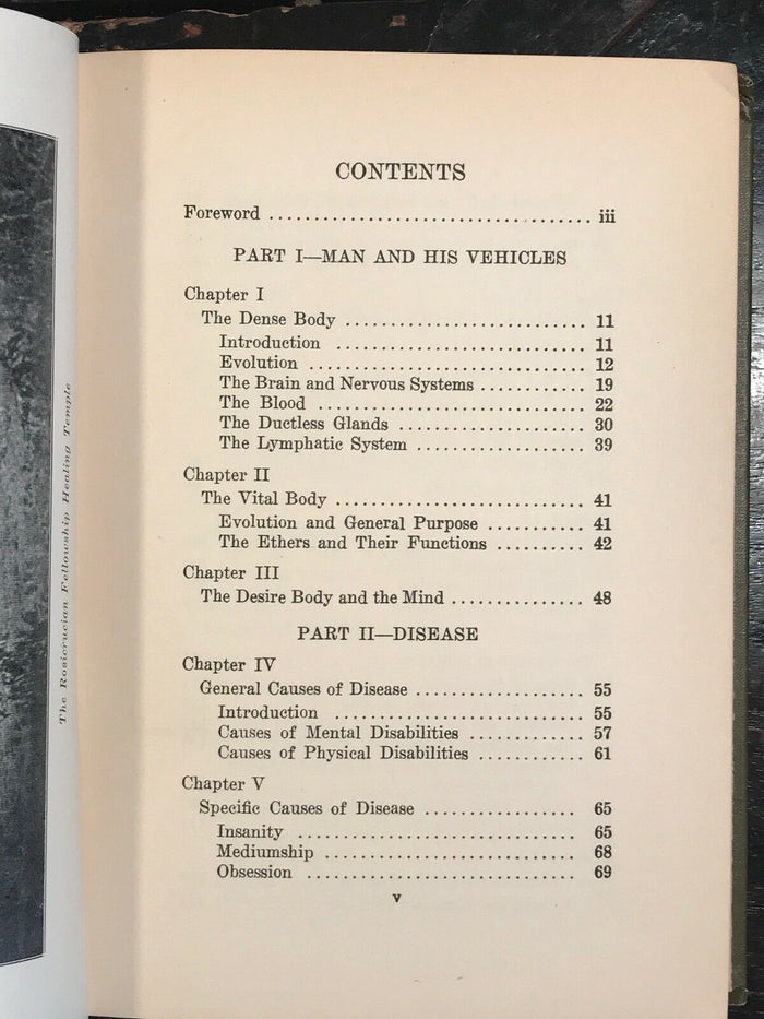 OCCULT PRINCIPLES OF HEALTH AND HEALING - MAX HEINDEL, 1938