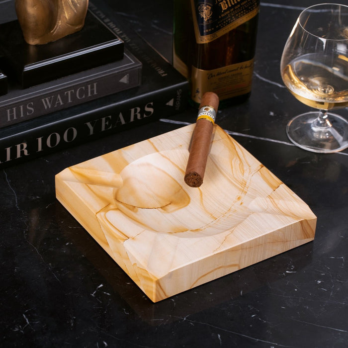 "Oliva" Ashtray- Natural