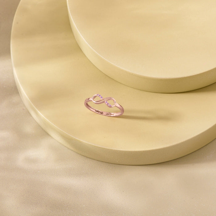 Orovia Knot Eternity Gold Ring