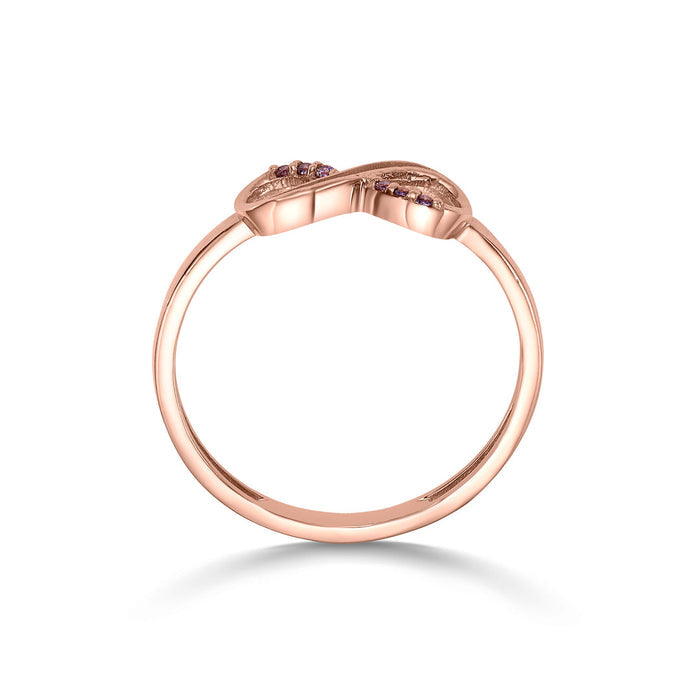 Orovia Knot Eternity Gold Ring