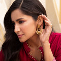 Peacock Classic Antique Chandbali Earrings