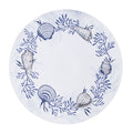 Placemat - Blue Shell Coastal Braided