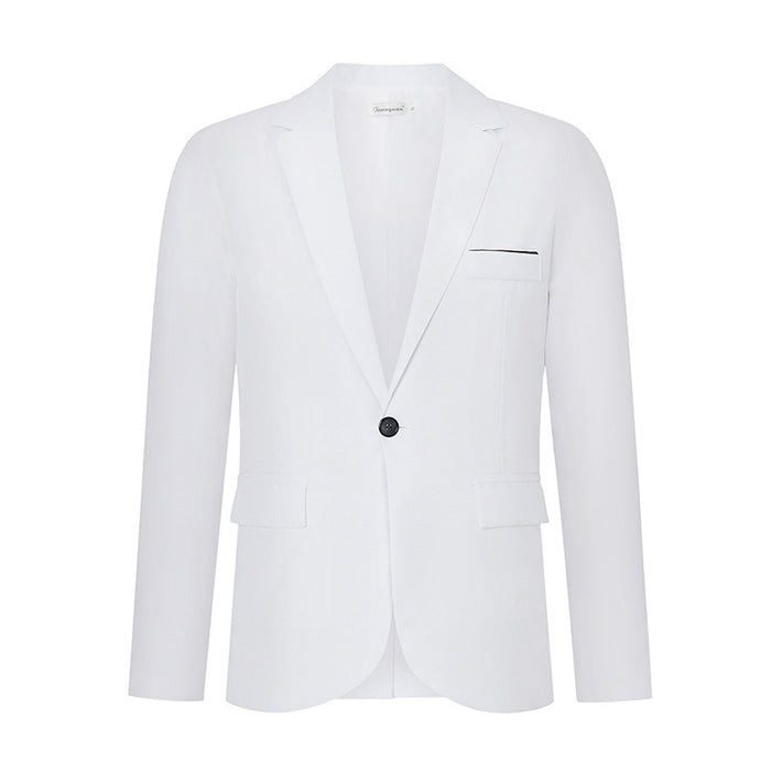 Plus Size Men's Formal Wear Small Business Suit Coat Wedding Dress Casual Slim Fit