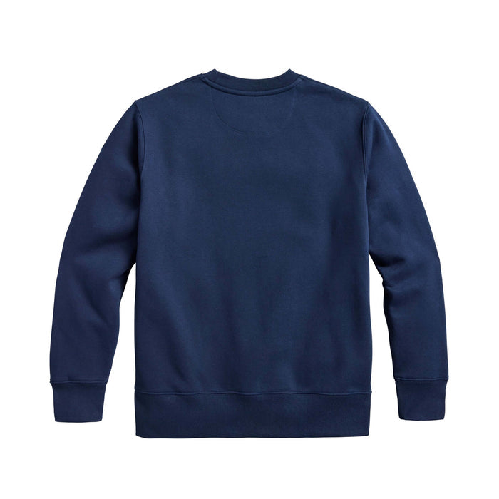 Back of the navy Leatherman Pacific Northwest crewneck