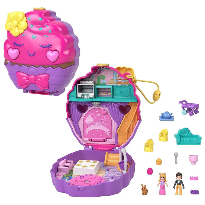 Polly Pocket HKV31 Something Sweet Cupcake, Multicolor