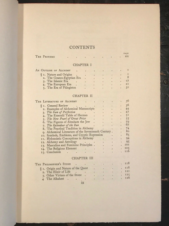 PRELUDE TO CHEMISTRY - John Read, 1st Ed 1937 with Rare DJ - ALCHEMY, MAGICK
