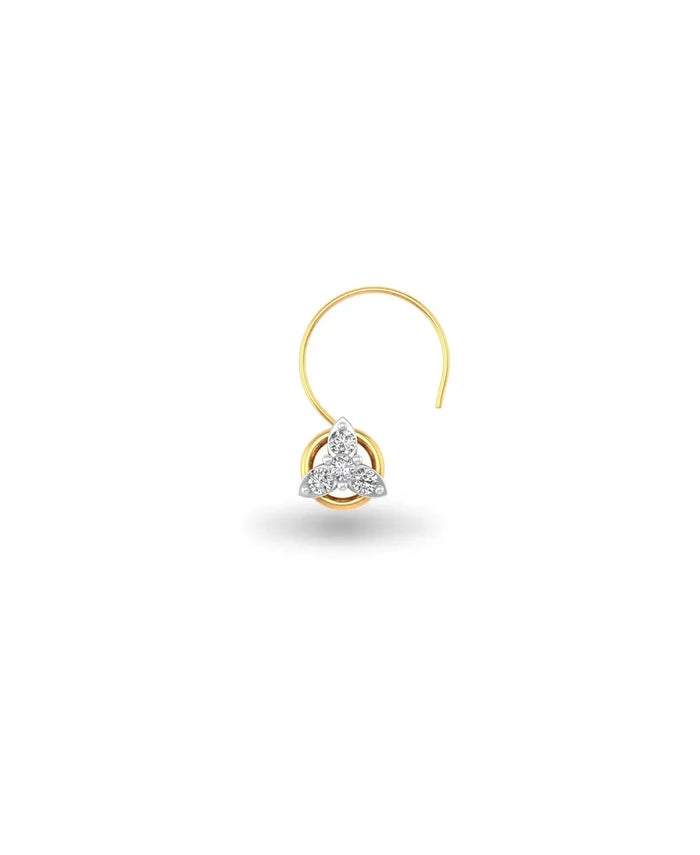 Pristine Posy Diamond Nosepin