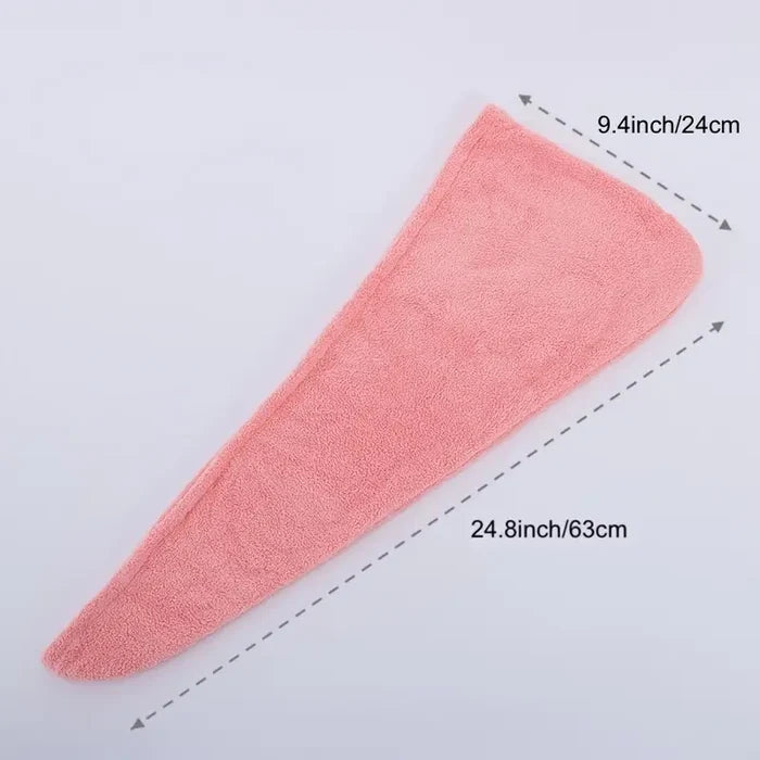 Quick-Dry Microfiber Hair Towel