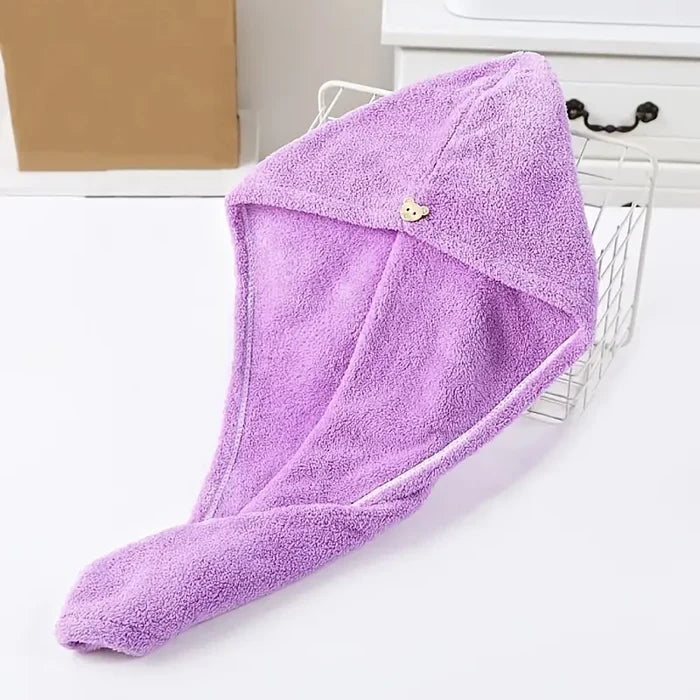 Quick-Dry Microfiber Hair Towel