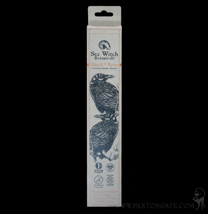 Quoth the Raven Incense Sticks - Paxton Gate