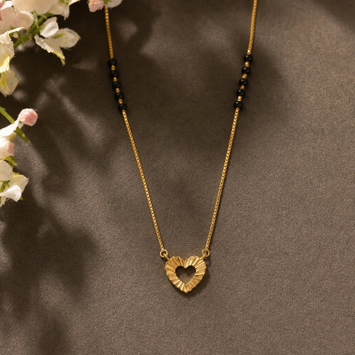 Radiant Heart 9Kt Gold Mangalsutra