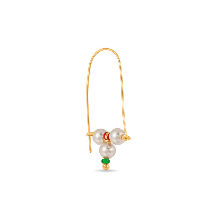 Ratna Bali Gold Earrings For Men