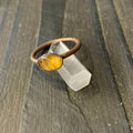 Raw Amber Ring - Paxton Gate