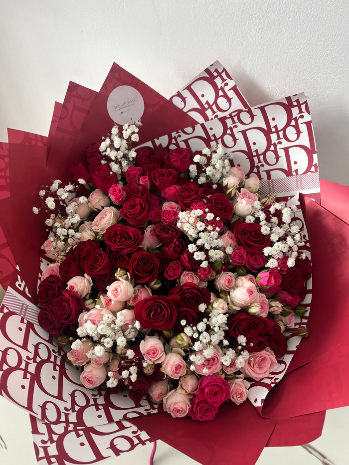 Red & Pink Luxe Bouquet