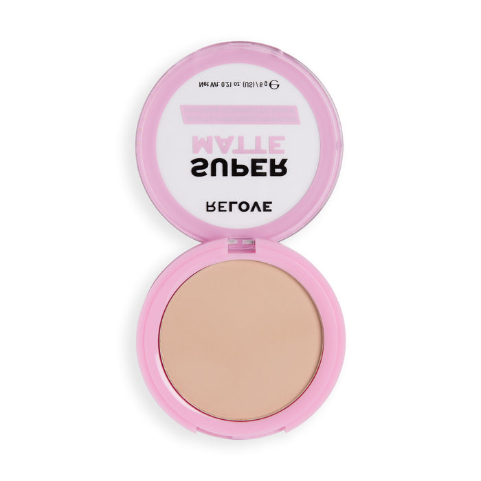 Relove By Revolution Super Matte Pressed Powder Vanilla 6gm