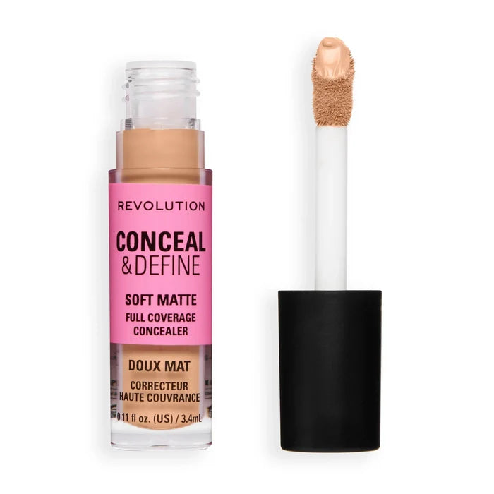 Revolution Conceal And Define Full Coverage Concealer C8C 3.4ml