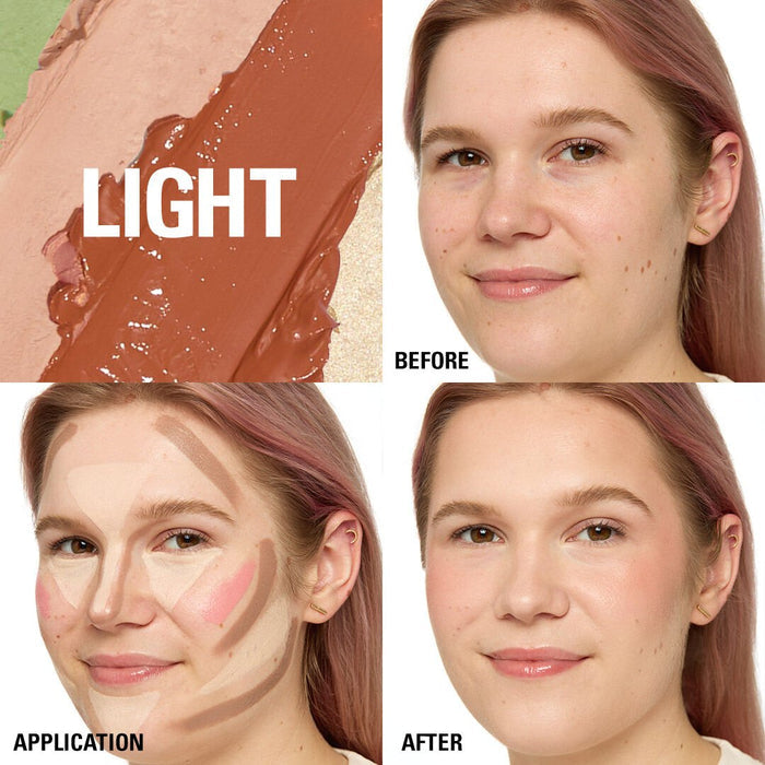 Revolution Everything Base Face Icon Complexion Palette Light 5gm
