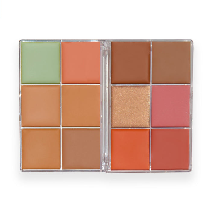 Revolution Everything Base Face Icon Complexion Palette Medium 5gm