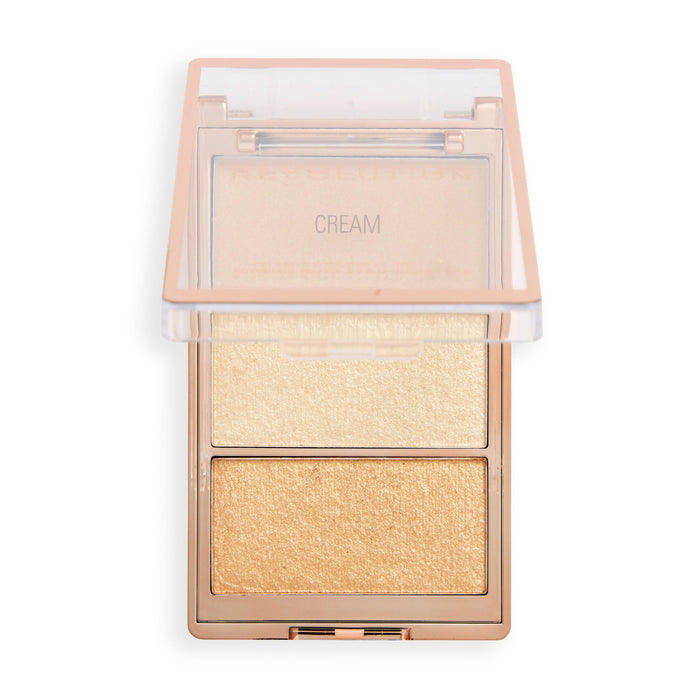 Revolution Highlight Icon Palette Rosy Gold Glow 6.3gm