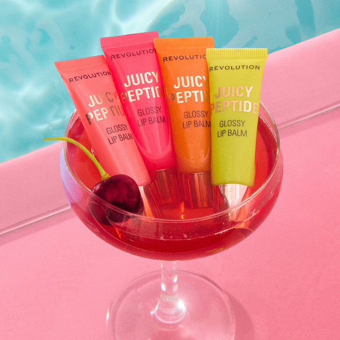Revolution Juicy Peptide Lip Balm Mint Mojito Green 8ml