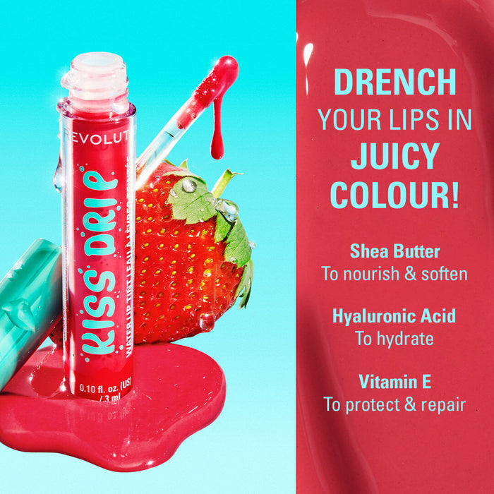 Revolution Kiss Drip Water Lip Tint Melon Mist 3ml