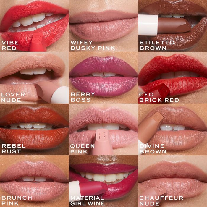 Revolution Lip Allure Soft Satin Lipstick Chauffeur Nude