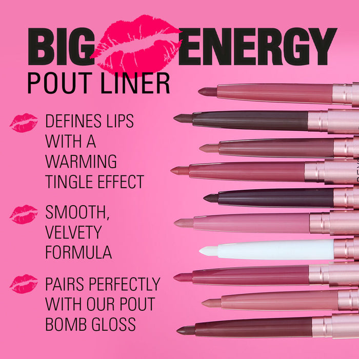 Revolution Pout Bomb Plumping Lip Liner Espresso Cool Brown