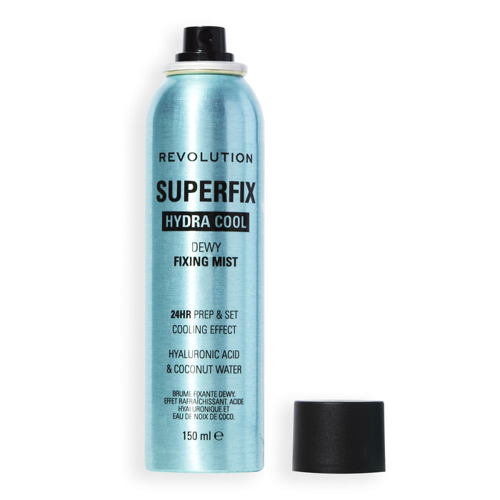 Revolution Superfix Hydra Cool Prep + Fix Continuous Fixing Mist 150ml