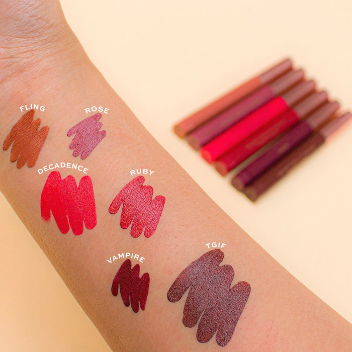 Revolution Velvet Kiss Lip Crayon Heart Race Peach Nude