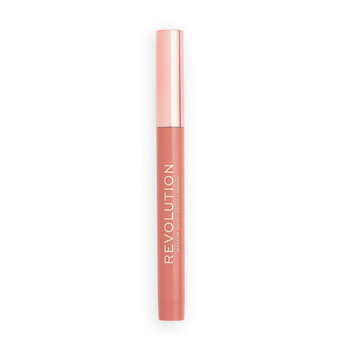 Revolution Velvet Kiss Lip Crayon Heart Race Peach Nude